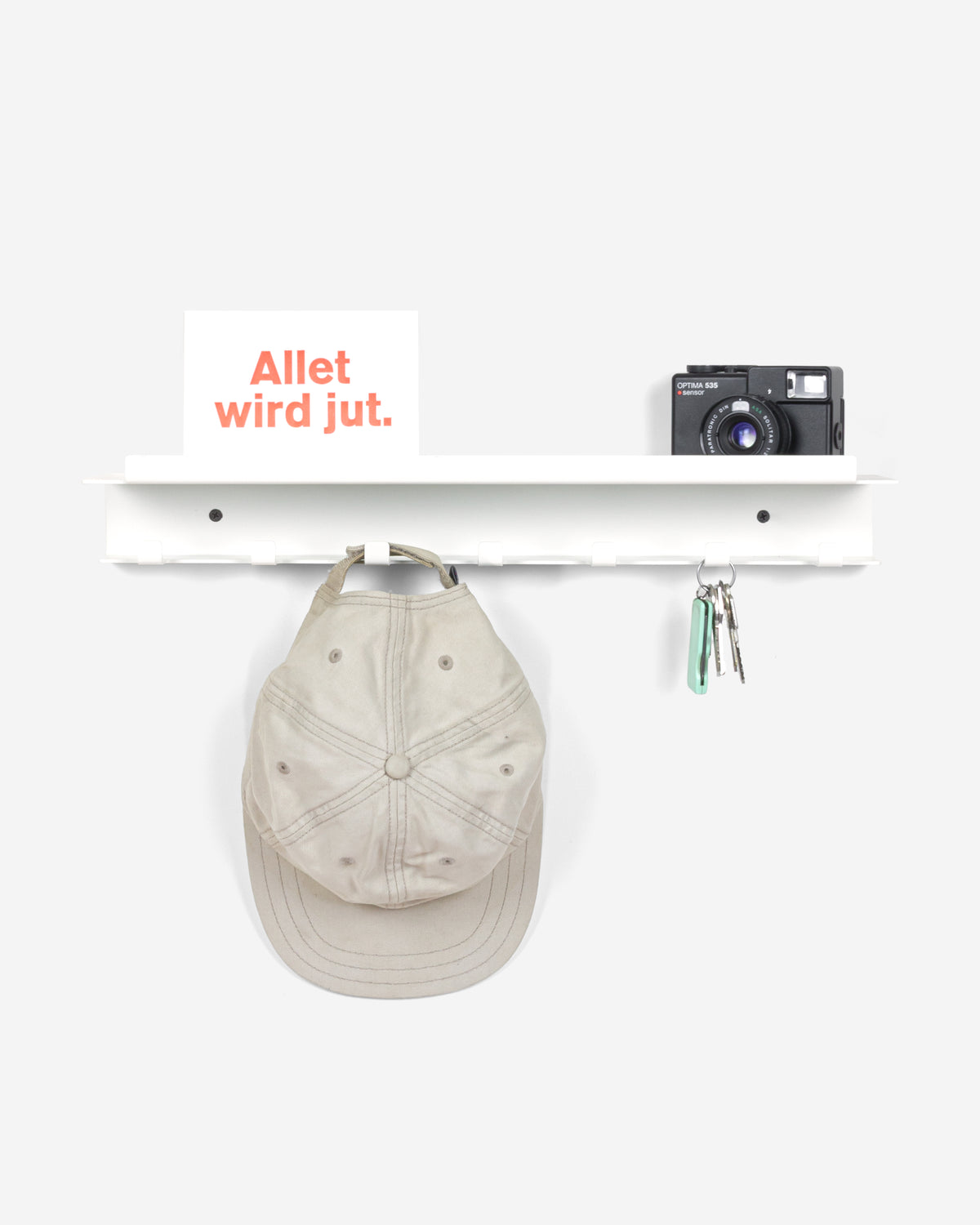 Abstellkammer Hakenleiste